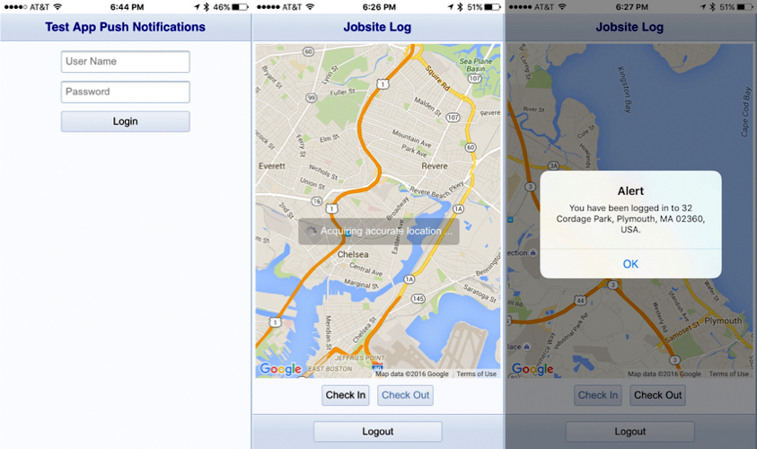 Pn App Screens